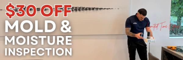 $30 Off Mold and Moisture Inspection.